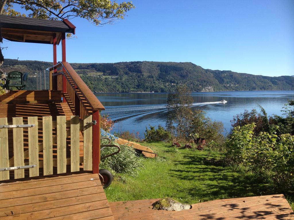 Hordvik Fjordside Lodge מראה חיצוני תמונה